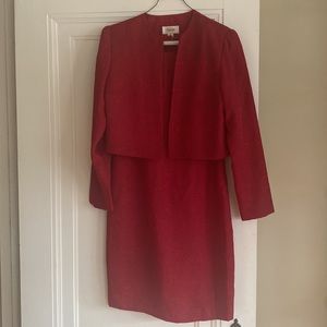 Talbots 2P gorgeous shift dress with short jacket.